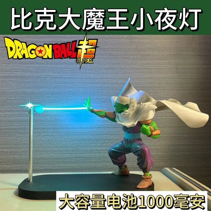 Rechargeable Dragon Ball Gogeta Lamp Gogeta Ligh Son Goku Light Lamp Magnet Light Model Kakarotto Kamehameha Wave Vegetmagnetic