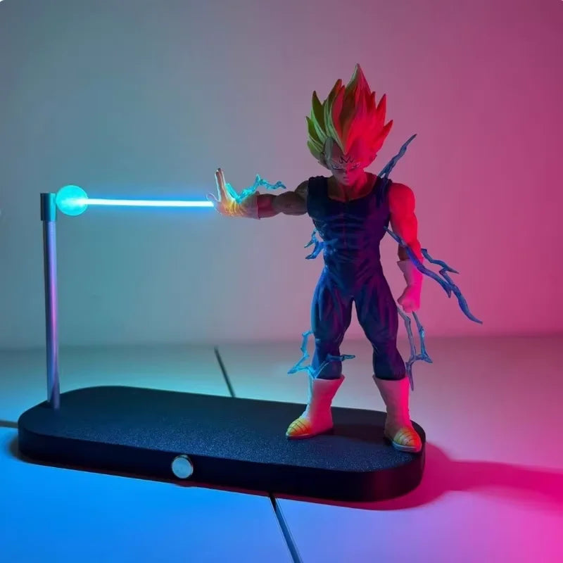 Rechargeable Dragon Ball Gogeta Lamp Gogeta Ligh Son Goku Light Lamp Magnet Light Model Kakarotto Kamehameha Wave Vegetmagnetic