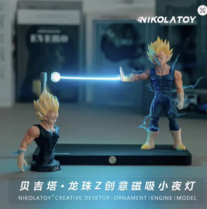 Rechargeable Dragon Ball Gogeta Lamp Gogeta Ligh Son Goku Light Lamp Magnet Light Model Kakarotto Kamehameha Wave Vegetmagnetic