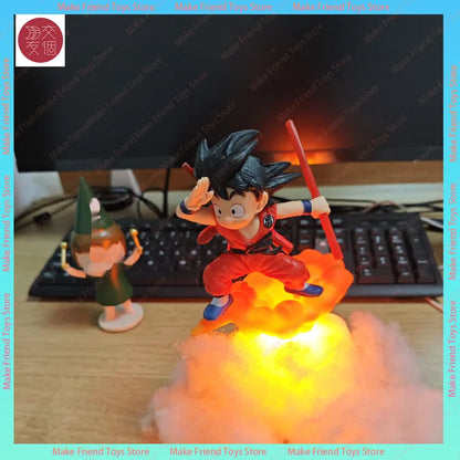 Rechargeable Dragon Ball Gogeta Lamp Gogeta Ligh Son Goku Light Lamp Magnet Light Model Kakarotto Kamehameha Wave Vegetmagnetic