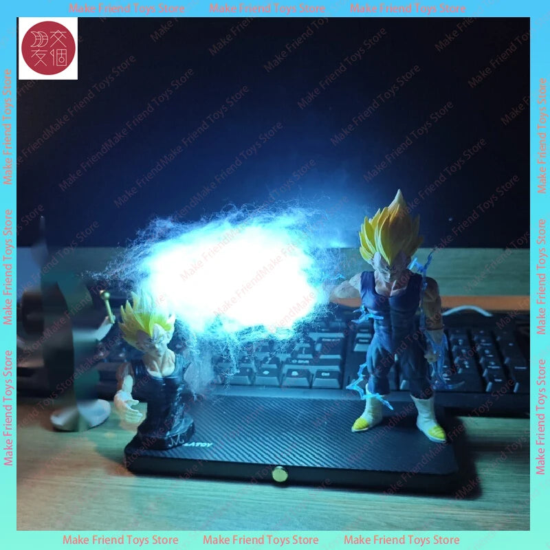 Rechargeable Dragon Ball Gogeta Lamp Gogeta Ligh Son Goku Light Lamp Magnet Light Model Kakarotto Kamehameha Wave Vegetmagnetic