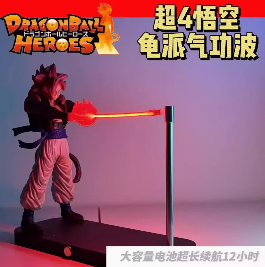Rechargeable Dragon Ball Gogeta Lamp Gogeta Ligh Son Goku Light Lamp Magnet Light Model Kakarotto Kamehameha Wave Vegetmagnetic