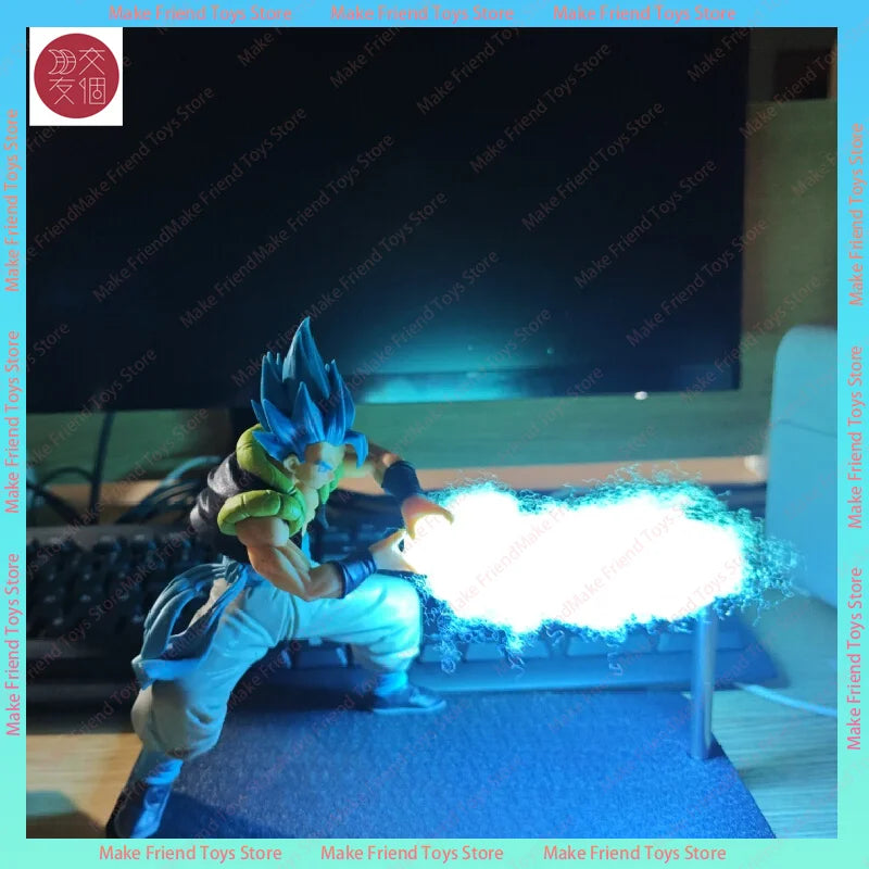 Rechargeable Dragon Ball Gogeta Lamp Gogeta Ligh Son Goku Light Lamp Magnet Light Model Kakarotto Kamehameha Wave Vegetmagnetic