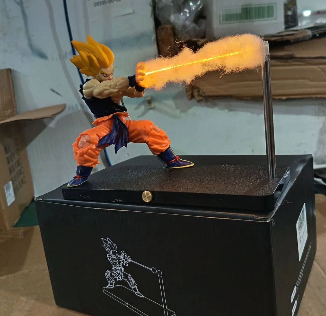 Rechargeable Dragon Ball Gogeta Lamp Gogeta Ligh Son Goku Light Lamp Magnet Light Model Kakarotto Kamehameha Wave Vegetmagnetic