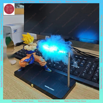 Rechargeable Dragon Ball Gogeta Lamp Gogeta Ligh Son Goku Light Lamp Magnet Light Model Kakarotto Kamehameha Wave Vegetmagnetic